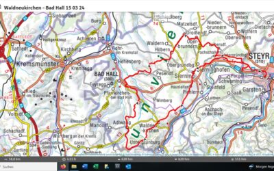 Radroute: Steyr – Waldneukirchen – Bad Hall