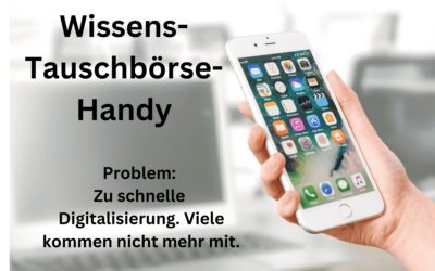 Wissens-Tauschbörse-Handy